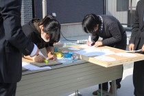 工務店　現場見学会　POPは役にたつ